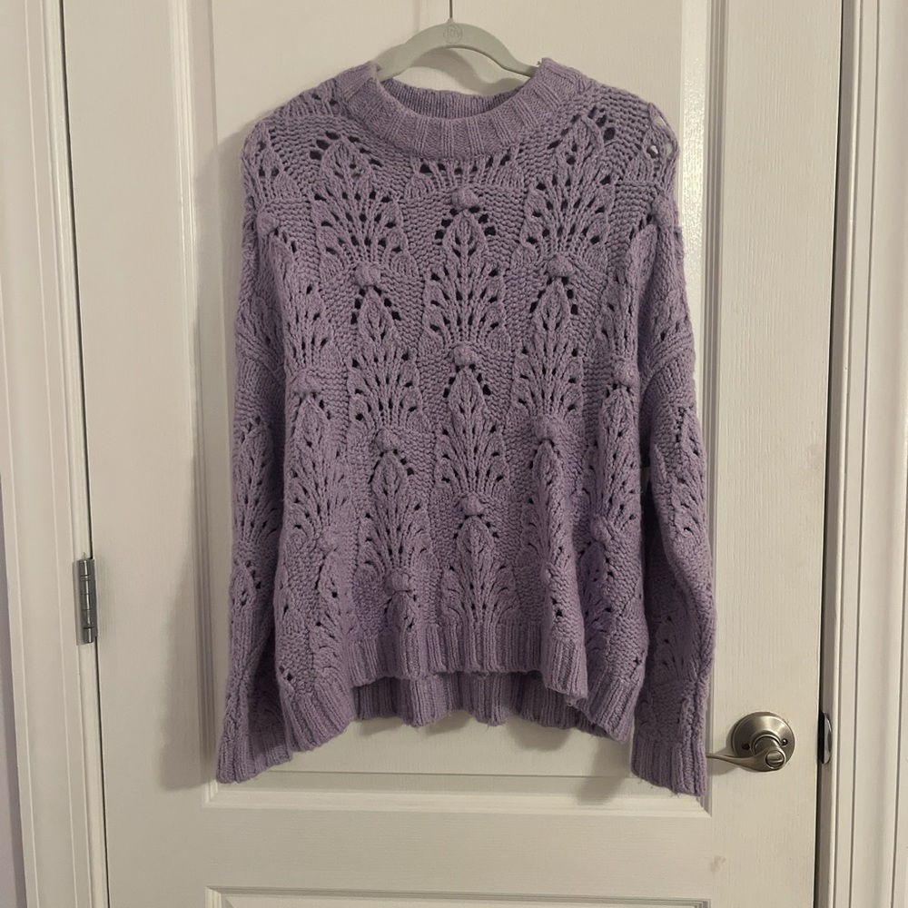 Aerie Purple Sweater